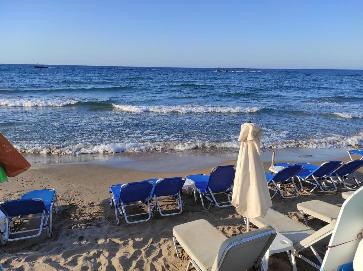 Dedalos N3 Sea View Apartment-30 Metres From The Beach Stalida 외부 사진