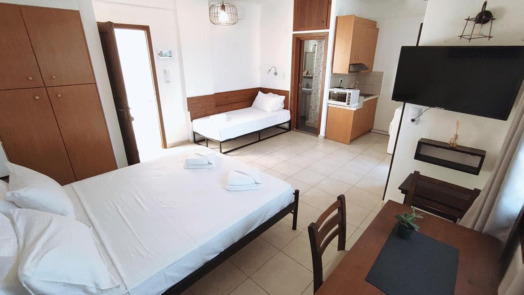 Dedalos N3 Sea View Apartment-30 Metres From The Beach Stalida 외부 사진