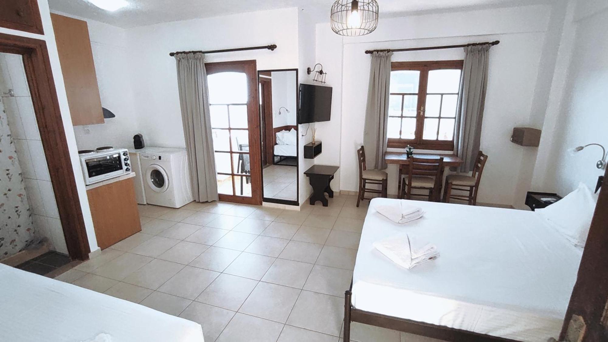 Dedalos N3 Sea View Apartment-30 Metres From The Beach Stalida 외부 사진
