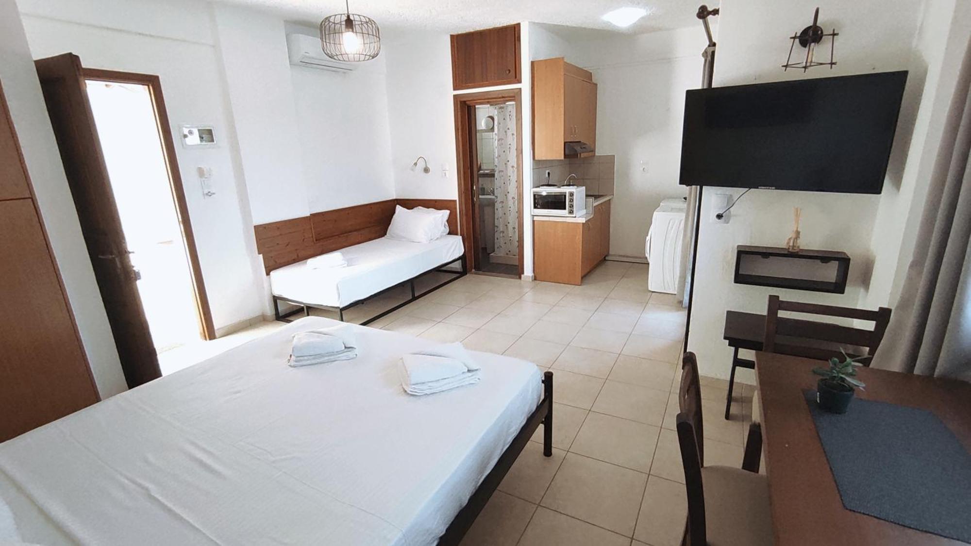 Dedalos N3 Sea View Apartment-30 Metres From The Beach Stalida 외부 사진
